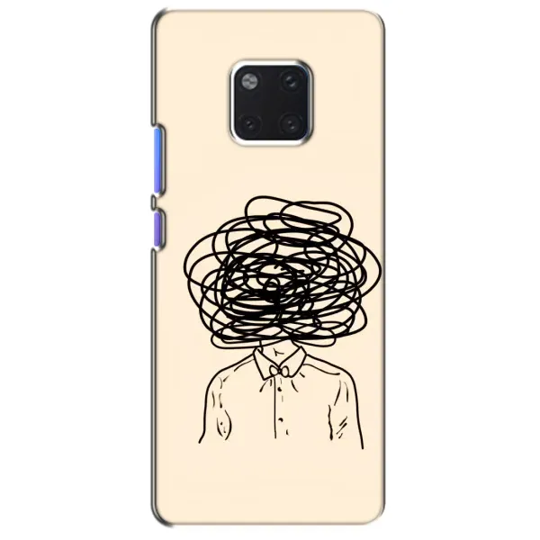 Чехол с рисунком «Мысли» для Huawei Mate 20 Pro (LYA-L09, LYA-L29)