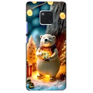Чехлы на Новый Год Huawei Mate 20 Pro, LYa-l09, LYA-L29 (Новогодний ведмеженок)
