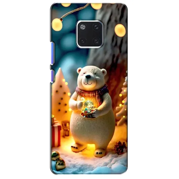 Чехол с рисунком «Новогодний ведмеженок» для Huawei Mate 20 Pro (LYA-L09, LYA-L29)