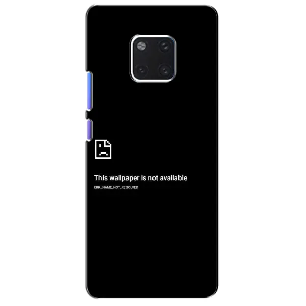 Чехол с рисунком «Ошибка» для Huawei Mate 20 Pro (LYA-L09, LYA-L29) Чехол с рисунком «Ошибка» для Huawei Mate 20 Pro (LYA-L09, LYA-L29)