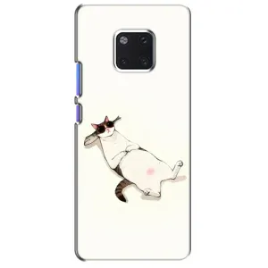 Чехол на тематику: Коты для Huawei Mate 20 Pro (LYA-L09, LYA-L29) (Отдых)