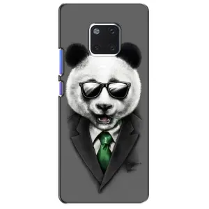 Чехлы с Пандами на Huawei Mate 20 Pro, LYa-l09, LYA-L29 (Панда в очках)