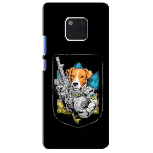 Чехол с принтом для Huawei Mate 20 Pro, LYa-l09, LYA-L29 (Патрон Воин)