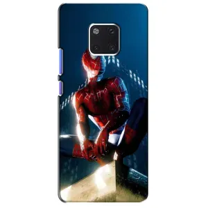 Чехол Супергерой Человека Паука на Huawei Mate 20 Pro, LYa-l09, LYA-L29 (Паук на доме)