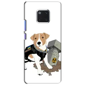 Чехол с принтом Собаки Патрон для Huawei Mate 20 Pro, LYa-l09, LYA-L29 (Пёс Патрон с ракетой)