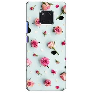 Чохли з принтом Троянд для Huawei Mate 20 Pro, LYa-l09, LYA-L29 (Різні квіти)