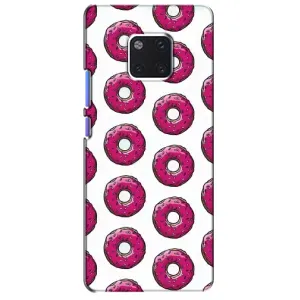 Чохол з зображенням смачної їжі для Huawei Mate 20 Pro, LYa-l09, LYA-L29 (Рожеві пончик)