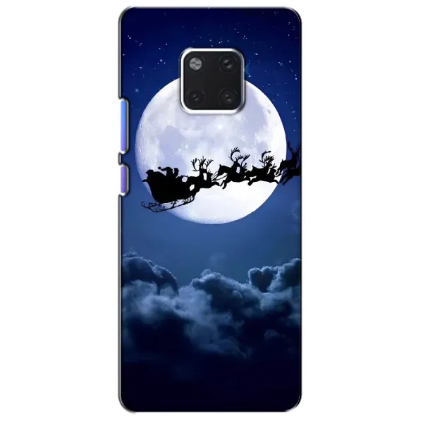 Чехол с рисунком «Санта - луна» для Huawei Mate 20 Pro (LYA-L09, LYA-L29)