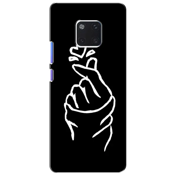 Чехол с рисунком «Сердце на черном» для Huawei Mate 20 Pro (LYA-L09, LYA-L29) Чехол с рисунком «Сердце на черном» для Huawei Mate 20 Pro (LYA-L09, LYA-L29)