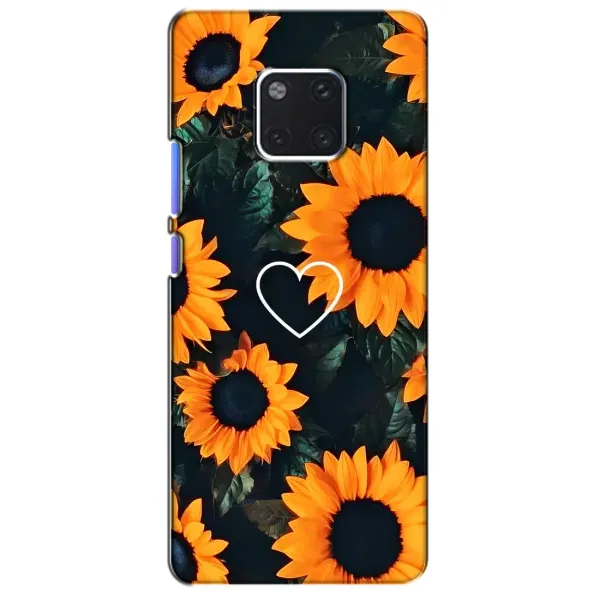Чехол с рисунком «Сердечко в подсолнухах» для Huawei Mate 20 Pro (LYA-L09, LYA-L29) Чехол с рисунком «Сердечко в подсолнухах» для Huawei Mate 20 Pro (LYA-L09, LYA-L29)