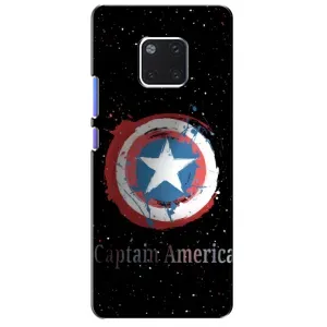 Чехол с Щитом Капитана Америки на Huawei Mate 20 Pro, LYa-l09, LYA-L29 (Щит Капитана)