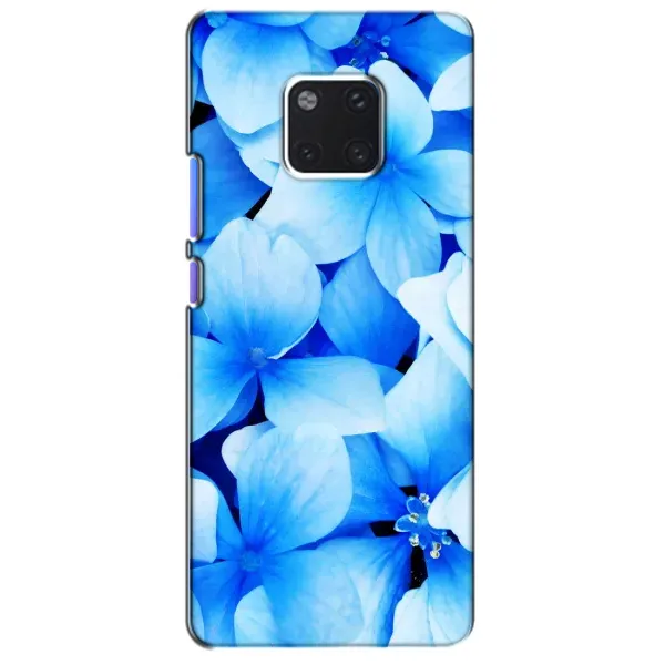 Чехол с рисунком «Синие цветы» для Huawei Mate 20 Pro (LYA-L09, LYA-L29) Чехол с рисунком «Синие цветы» для Huawei Mate 20 Pro (LYA-L09, LYA-L29)