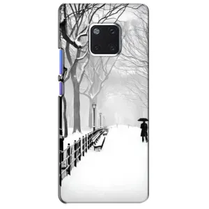 Чехлы на Новый Год Huawei Mate 20 Pro, LYa-l09, LYA-L29 (Снегом замело)