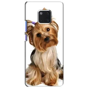 Чехол (ТПУ) Милые собачки для Huawei Mate 20 Pro, LYa-l09, LYA-L29 (Собака Терьер)