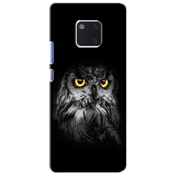 Чехол с рисунком «Сова на чёрном» для Huawei Mate 20 Pro (LYA-L09, LYA-L29) Чехол с рисунком «Сова на чёрном» для Huawei Mate 20 Pro (LYA-L09, LYA-L29)