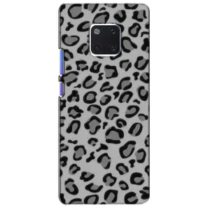 Чехол с леопардовым принтом на Huawei Mate 20 Pro, LYa-l09, LYA-L29 (Темный леопрад)