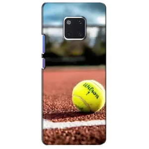 Чохли з прінтом Спортивна тематика для Huawei Mate 20 Pro, LYa-l09, LYA-L29 (Тенісний корт)