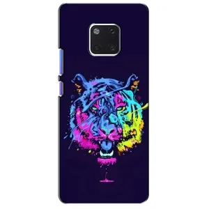 Силіконовий бампер з картинкою звірів для Huawei Mate 20 Pro, LYa-l09, LYA-L29 (Тигр-Арт)