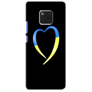 Силиконовый Чехол на Huawei Mate 20 Pro, LYa-l09, LYA-L29 (Я-Украина) (Украинское сердце)