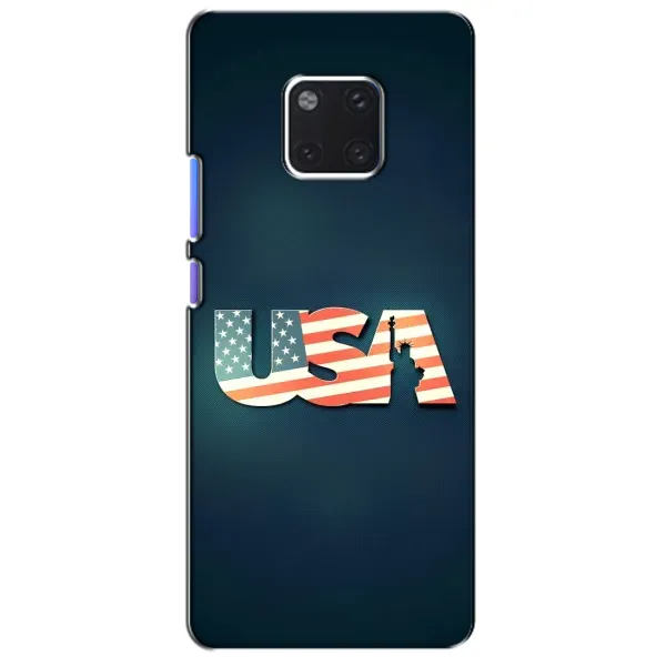 Чехол с рисунком «USA» для Huawei Mate 20 Pro (LYA-L09, LYA-L29)