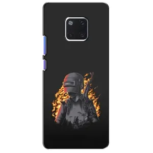 Чохол з картинкою "Герой Pubg" на Huawei Mate 20 Pro, LYa-l09, LYA-L29 (В полум'ї)