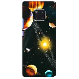 Чехол (ТПУ) с планетами на Huawei Mate 20 Pro, LYa-l09, LYA-L29 (Вид с космоса)