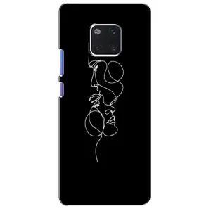 Силіконові Чохли Коханій людині для Huawei Mate 20 Pro, LYa-l09, LYA-L29 (Закохана пара)