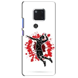 Чохли з прінтом Спортивна тематика для Huawei Mate 20 Pro, LYa-l09, LYA-L29 (Волейболіст)