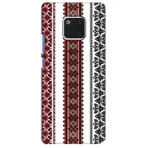 Силиконовый Чехол на Huawei Mate 20 Pro, LYa-l09, LYA-L29 с картинкой Вышиванки (Вышиваночки)