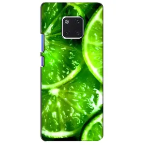 Чехол с изображением вкусной еды для Huawei Mate 20 Pro, LYa-l09, LYA-L29 (Яркий ЛАЙМ)