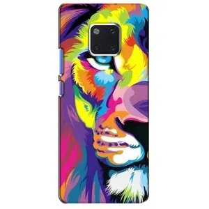Чехол с картинкой на Huawei Mate 20 Pro, LYa-l09, LYA-L29 (Яркий Лев)
