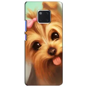 Чехол (ТПУ) Милые собачки для Huawei Mate 20 Pro, LYa-l09, LYA-L29 (Йоршенский терьер)