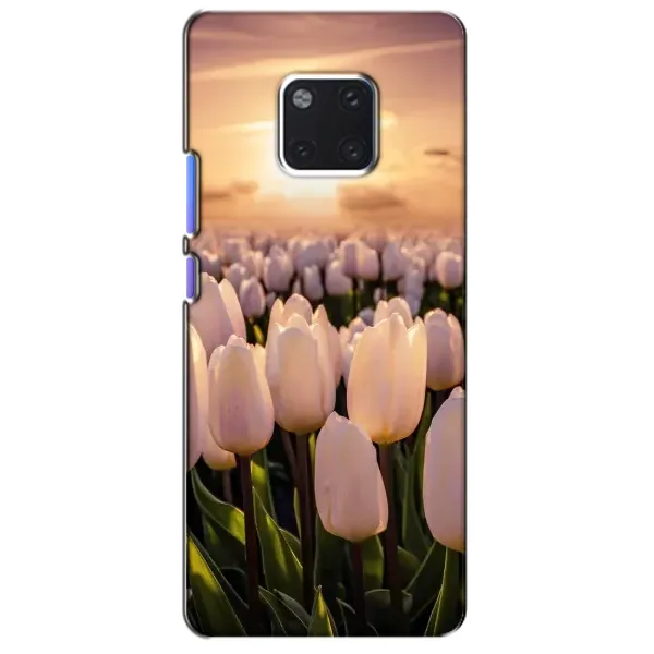 Чехол с рисунком «Закат с цветами» для Huawei Mate 20 Pro (LYA-L09, LYA-L29)