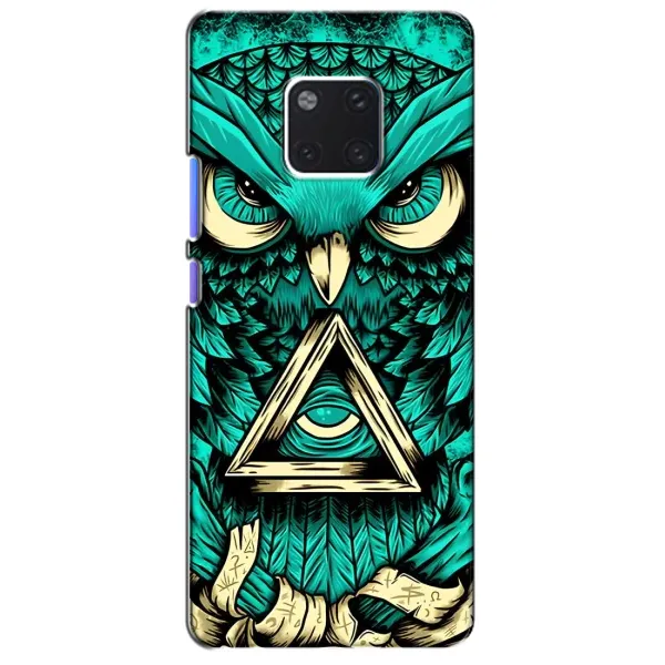 Чехол с рисунком «Зеленая сова» для Huawei Mate 20 Pro (LYA-L09, LYA-L29) Чехол с рисунком «Зеленая сова» для Huawei Mate 20 Pro (LYA-L09, LYA-L29)