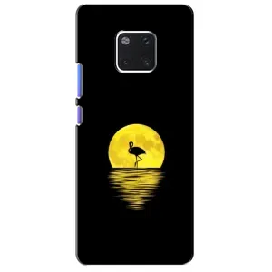 Летний Чехол на Huawei Mate 20 Pro, LYa-l09, LYA-L29 (Желтый Закат)