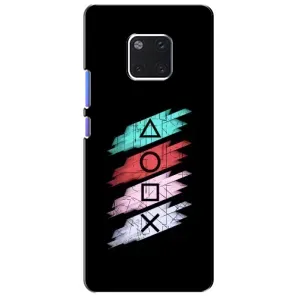 Чехол с рисунком «Значки Sony» для Huawei Mate 20 Pro (LYA-L09, LYA-L29)
