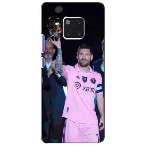 Чохли Лео Мессі в Маямі на Huawei Mate 20 Pro, LYa-l09, LYA-L29 (Золотий м'яч Мессі)