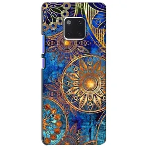 Чохли з сенсом на Huawei Mate 20 Pro, LYa-l09, LYA-L29 (Золоті узори)