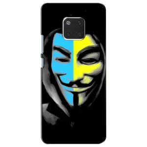 Чехол с Украинской символикой на Хуавей Мейт 20 (Анонимус патриот)