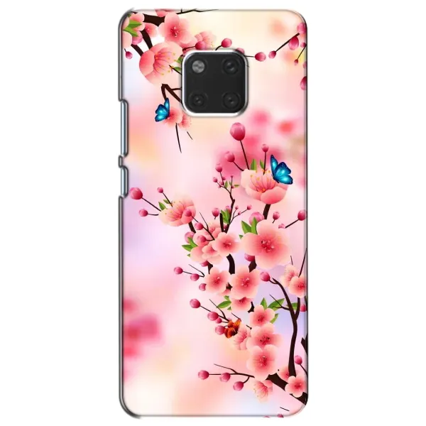Чехол с рисунком «Бабочки на сакуре» для Huawei Mate 20 (HMA-L09, HMA-L29) Чехол с рисунком «Бабочки на сакуре» для Huawei Mate 20 (HMA-L09, HMA-L29)