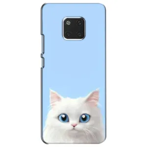 Чохол на тематику: Коти для Huawei Mate 20 (HMA-L09, HMA-L29) (Білий кіт)