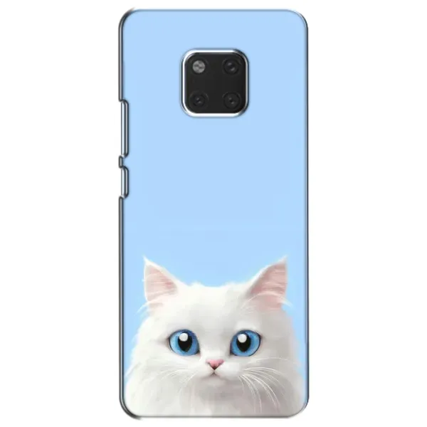 Чехол с рисунком «Белый кот» для Huawei Mate 20 (HMA-L09, HMA-L29) Чехол с рисунком «Белый кот» для Huawei Mate 20 (HMA-L09, HMA-L29)
