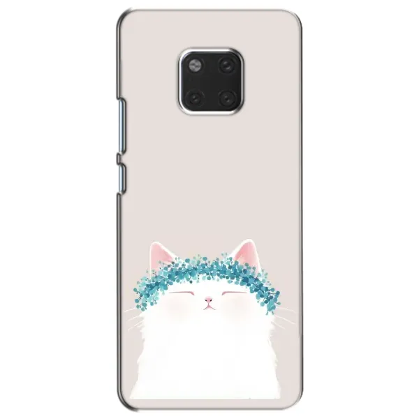 Чехол с рисунком «Белый котик» для Huawei Mate 20 (HMA-L09, HMA-L29) Чехол с рисунком «Белый котик» для Huawei Mate 20 (HMA-L09, HMA-L29)