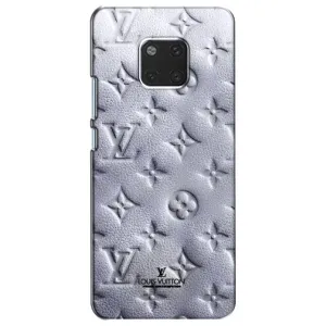 Текстурный Чехол Louis Vuitton для Хуавей Мейт 20 (Белый ЛВ)