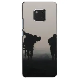 Чехлы на военную тематику для Huawei Mate 20, HMA-L09, HMA-L29 (Бой солдат)