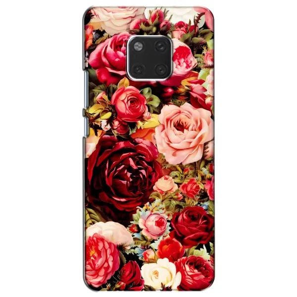 Чехол с рисунком «Букет цветов» для Huawei Mate 20 (HMA-L09, HMA-L29)