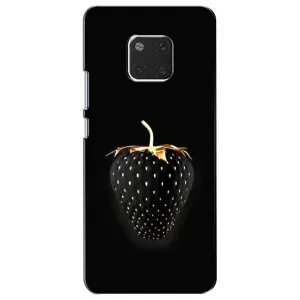 Чохол з зображенням смачної їжі для Huawei Mate 20, HMA-L09, HMA-L29 (Чорна полуниця)