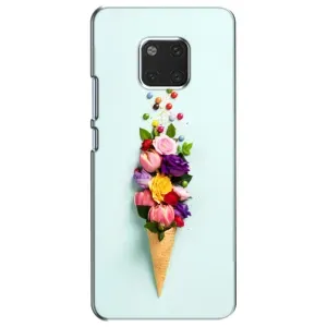 Чехлы с тематикой "ЦВЕТЫ" на Huawei Mate 20, HMA-L09, HMA-L29 (Цветок-мороженное)
