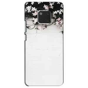 Чехлы с тематикой "ЦВЕТЫ" на Huawei Mate 20, HMA-L09, HMA-L29 (Цветы на стене)