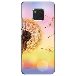 Силиконовый Чехол с одуванчиками на Huawei Mate 20, HMA-L09, HMA-L29 (Цветок-одуванчик)